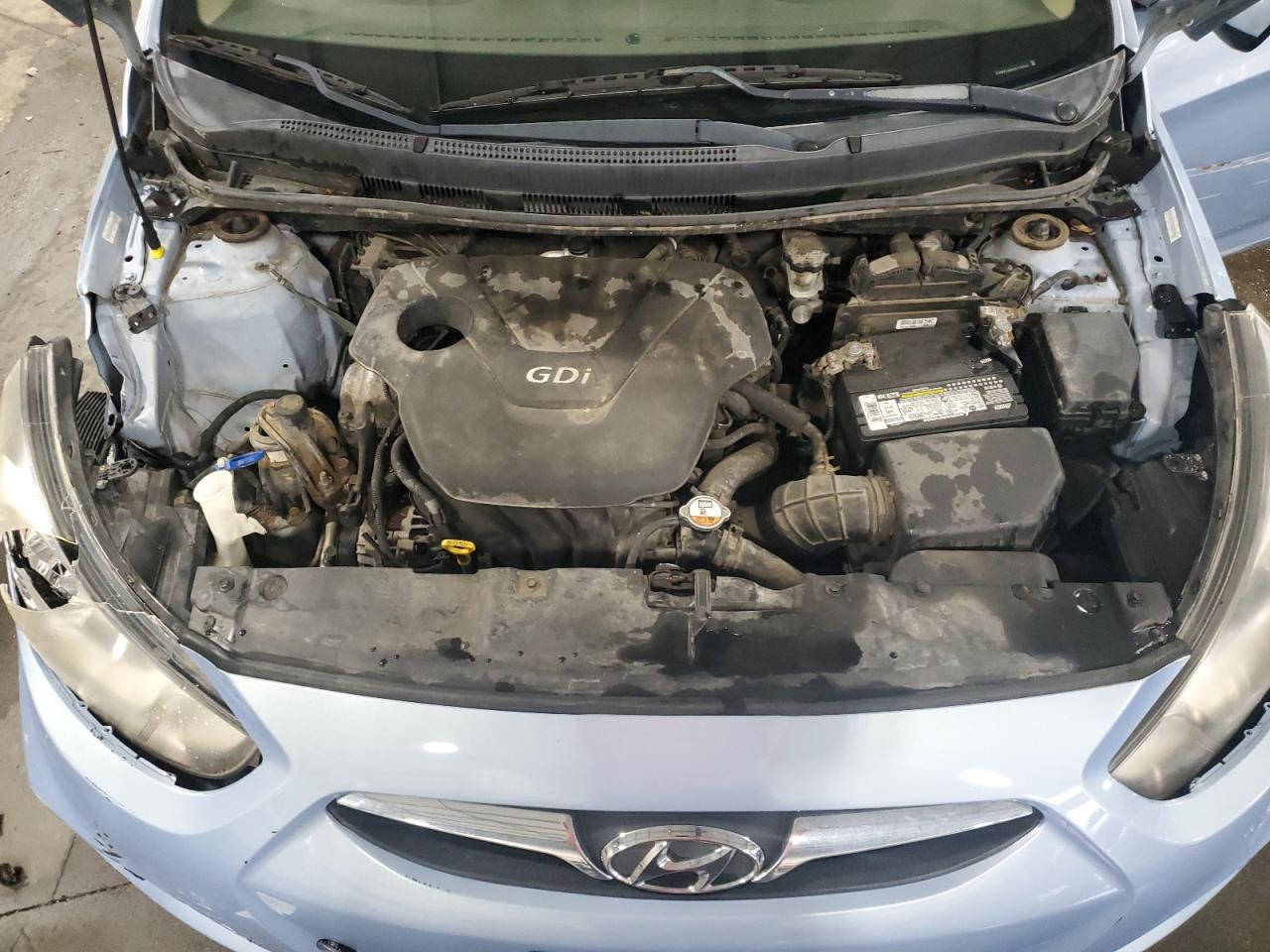 2012 Hyundai Accent Gls VIN: KMHCU4AEXCU196346 Lot: 72094095