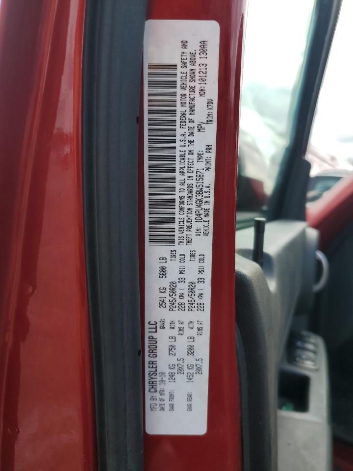 2011 Dodge Nitro Heat VIN: 1D4PU4GK3BW515871 Lot: 81805645