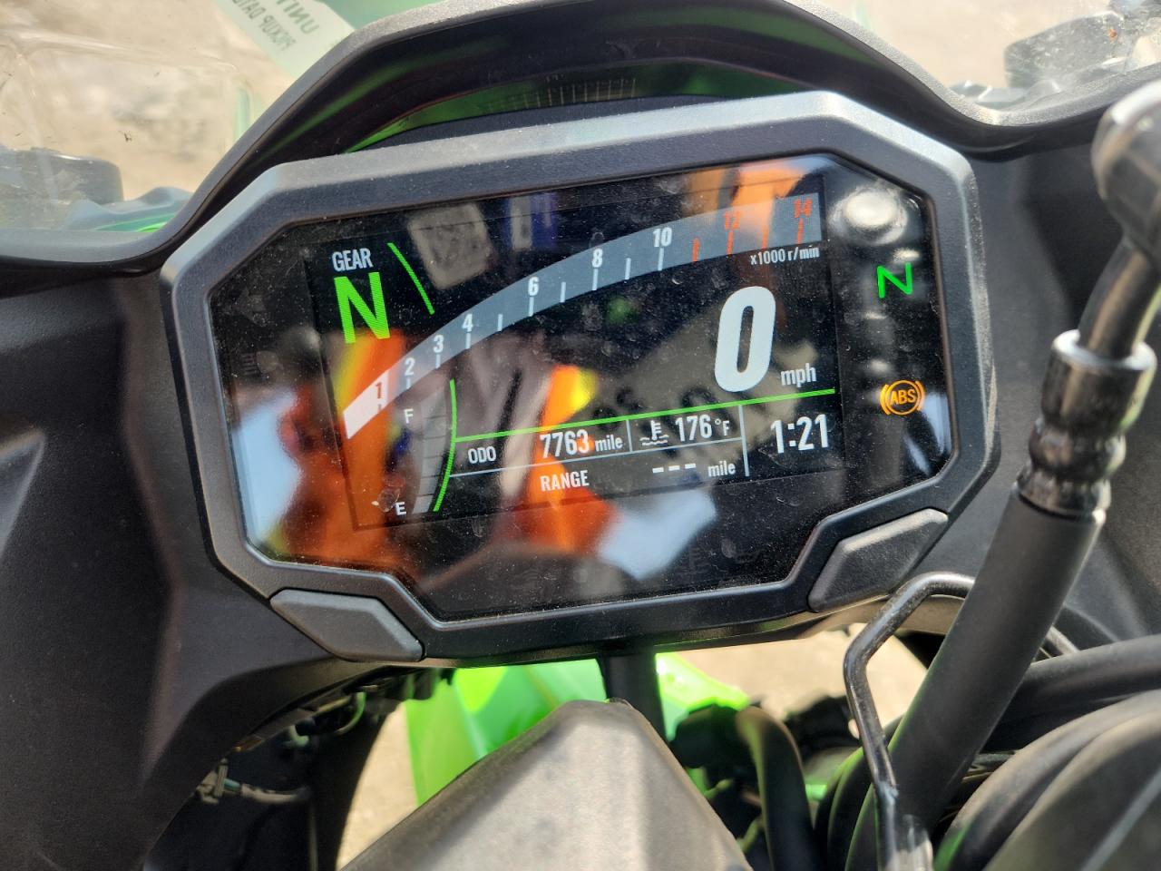 2024 Kawasaki Ex500 A VIN: ML5EXGJ19RDA29114 Lot: 80056275