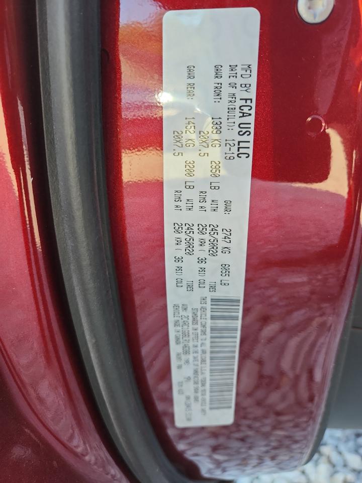 2020 Chrysler Pacifica Limited VIN: 2C4RC1GG6LR146386 Lot: 81753705