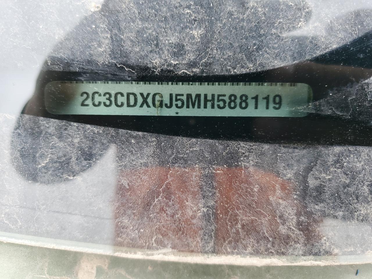 2021 Dodge Charger Scat Pack VIN: 2C3CDXGJ5MH588119 Lot: 81809885