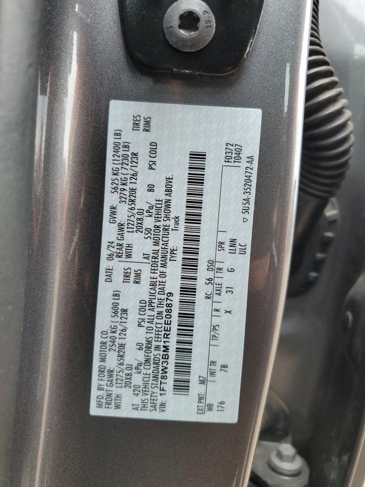 2024 Ford F350 Super Duty VIN: 1FT8W3BM1REE08879 Lot: 71439375