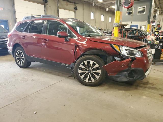  SUBARU OUTBACK 2016 Красный