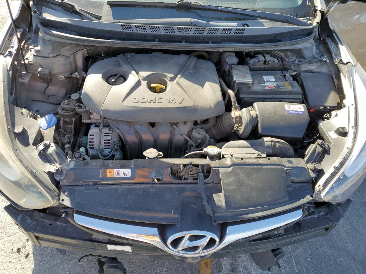 2014 Hyundai Elantra Se VIN: 5NPDH4AE2EH496229 Lot: 81098235