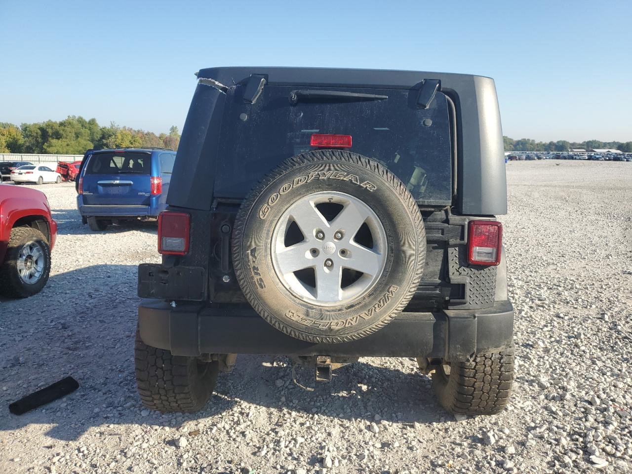 2008 Jeep Wrangler Unlimited X VIN: 1J4GA39198L531419 Lot: 80160815