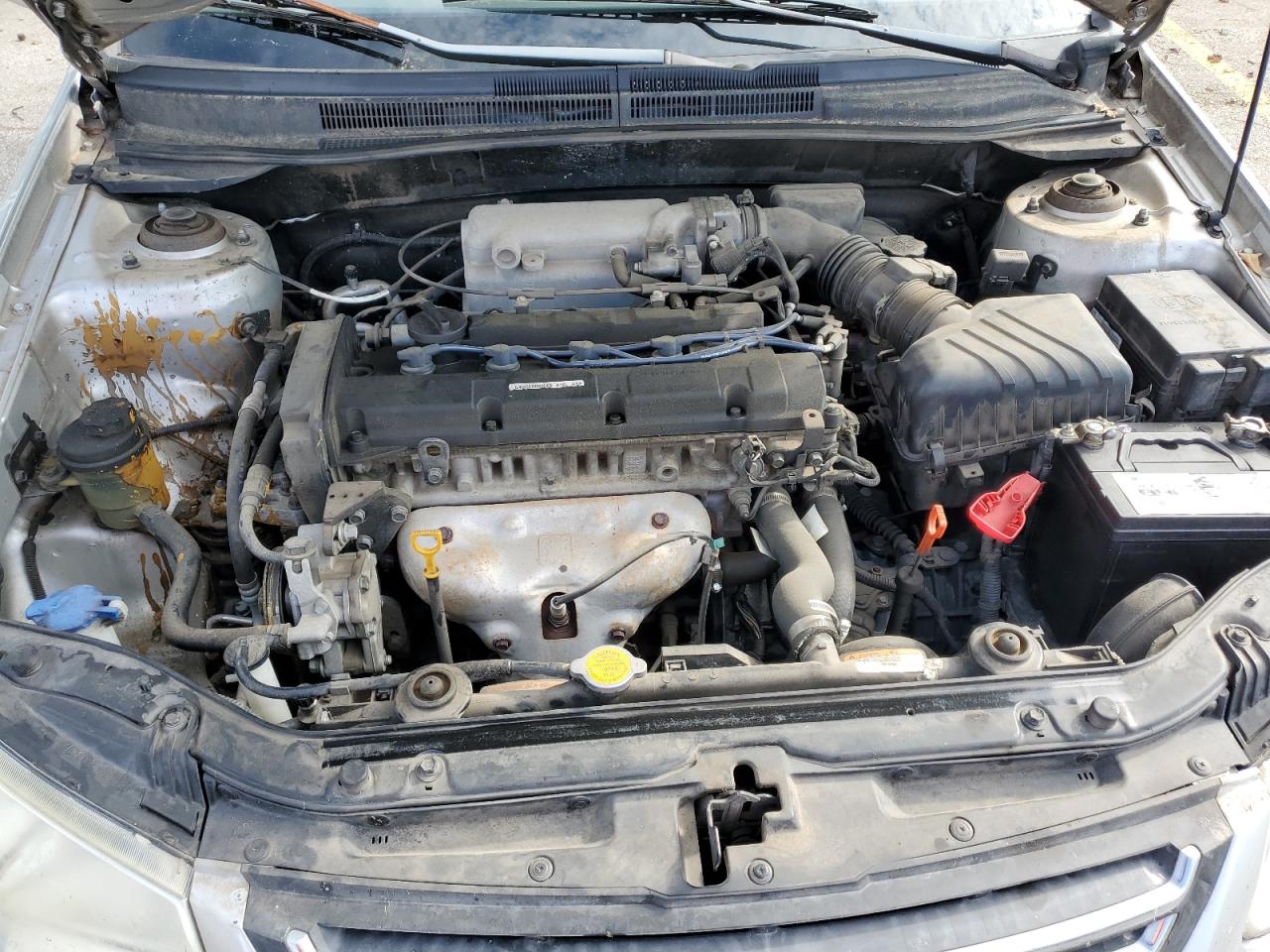 2008 Kia Spectra Ex VIN: KNAFE121185552643 Lot: 71914535