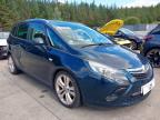 2014 VAUXHALL ZAFIRA TOURER SRI CDTI  for sale at Copart WHITBURN