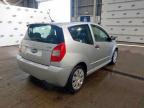 2009 CITROEN C2 VTR HDI 1.4 HDI VTR 3DR for sale at Copart EAST KILBRIDE