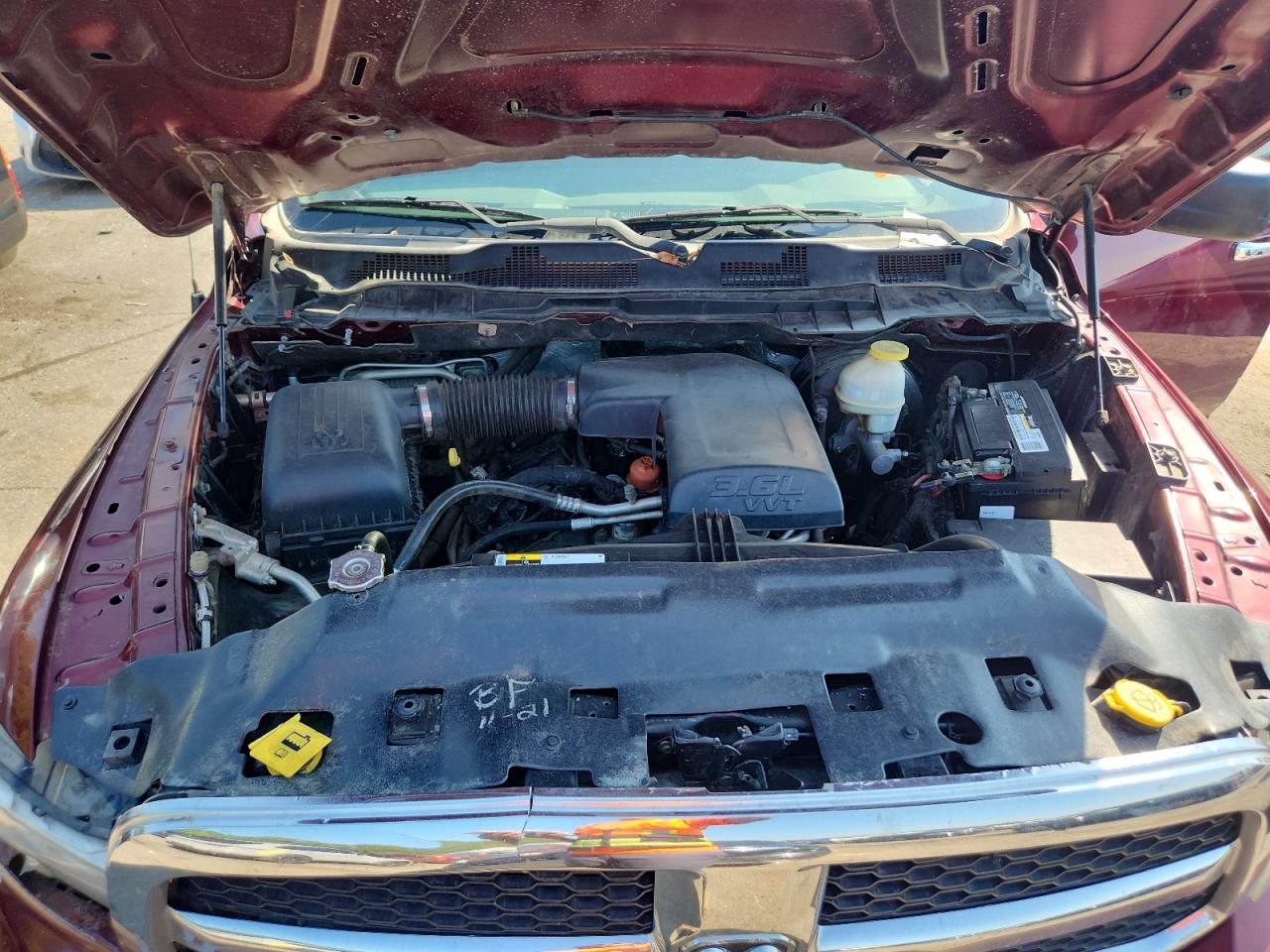 2017 Ram 1500 Slt VIN: 1C6RR7GG7HS583456 Lot: 81320715