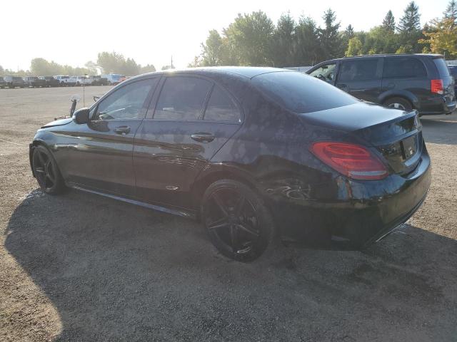 Sedans MERCEDES-BENZ C-CLASS 2015 Czarny