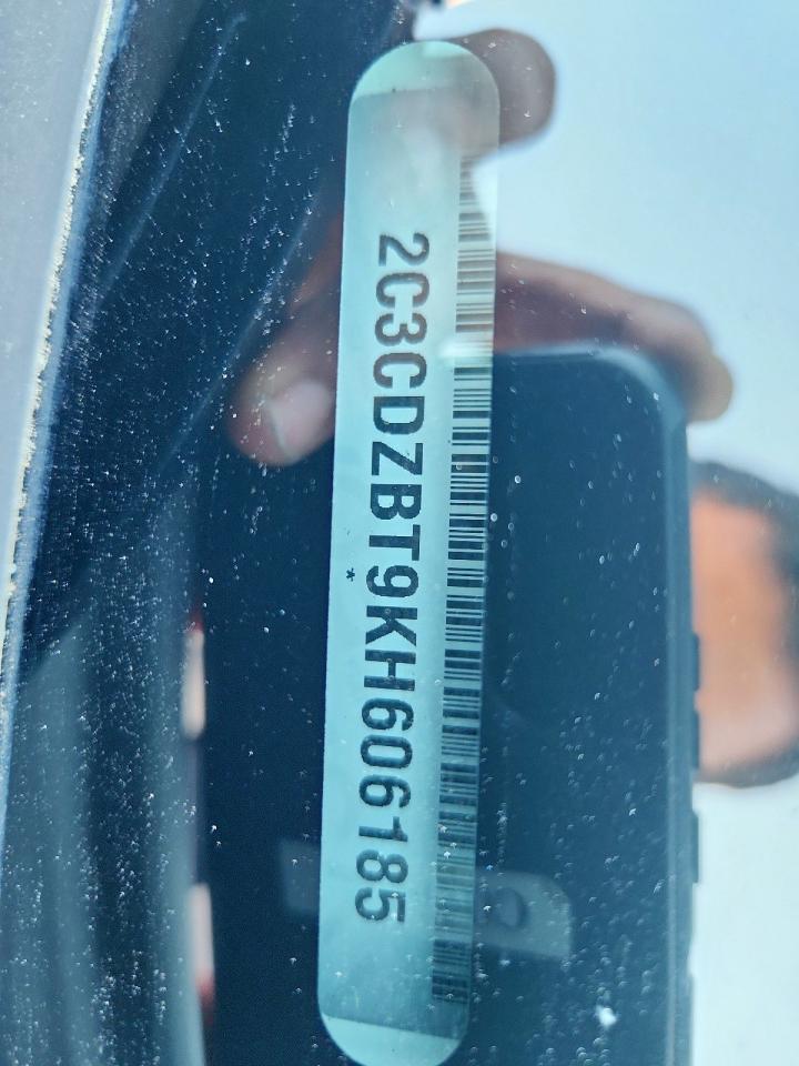 2019 Dodge Challenger R/T VIN: 2C3CDZBT9KH606185 Lot: 82045545