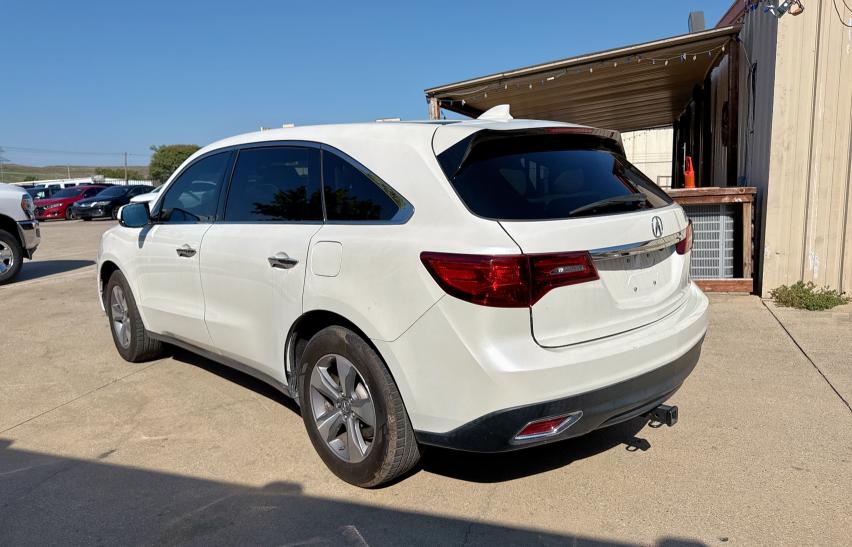 Паркетники ACURA MDX 2016 Белы