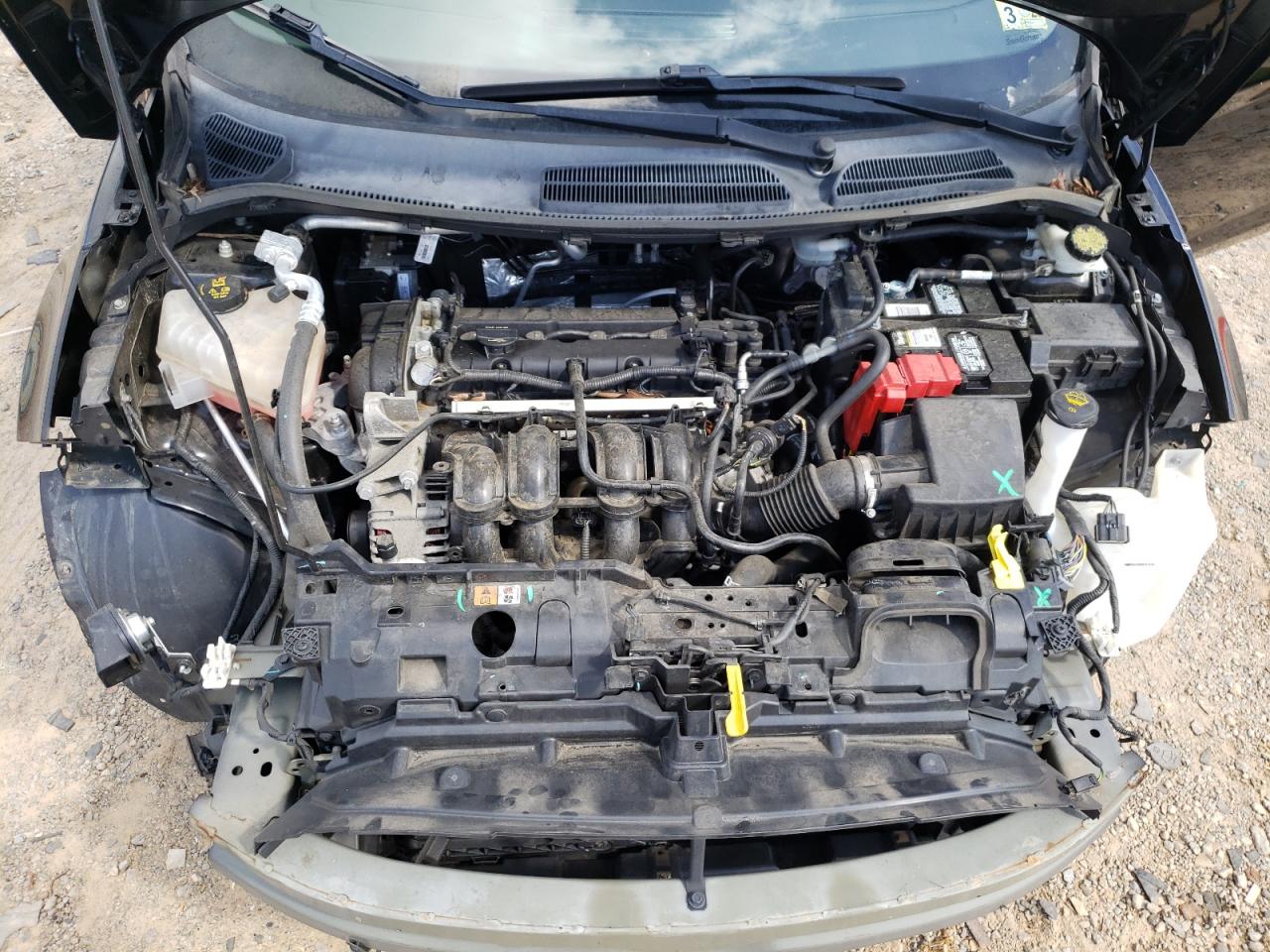 2019 Ford Fiesta Se VIN: 3FADP4EJ7KM112760 Lot: 70983805