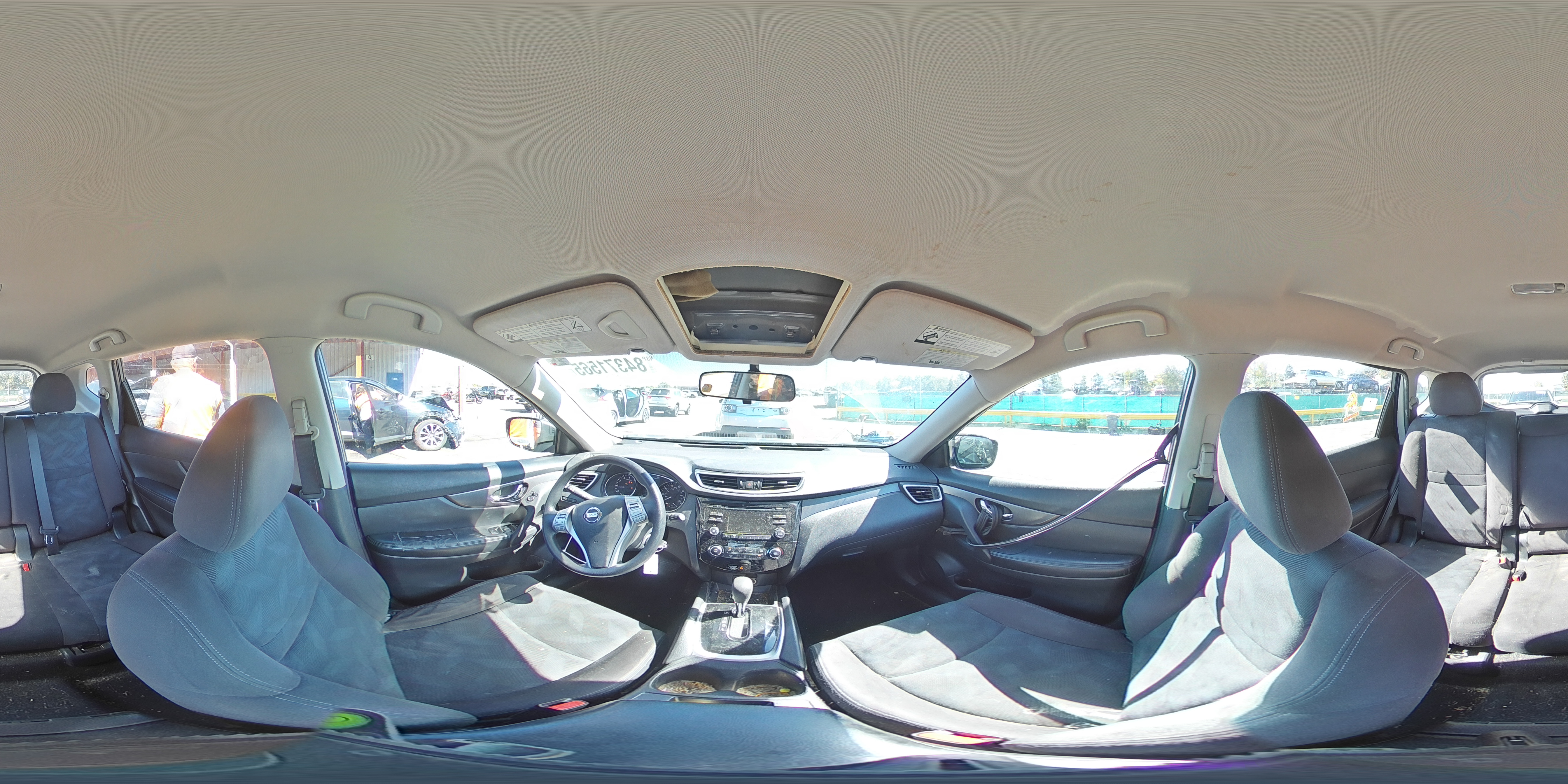 2015 Nissan Rogue S VIN: KNMAT2MV8FP577047 Lot: 84371565