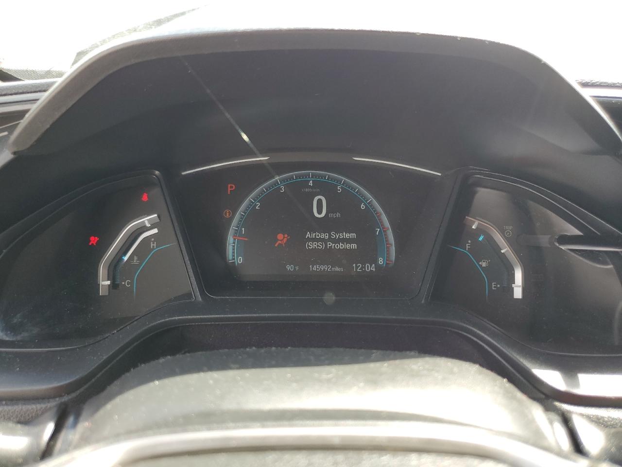 2019 Honda Civic Lx VIN: SHHFK7H33KU224572 Lot: 81704675