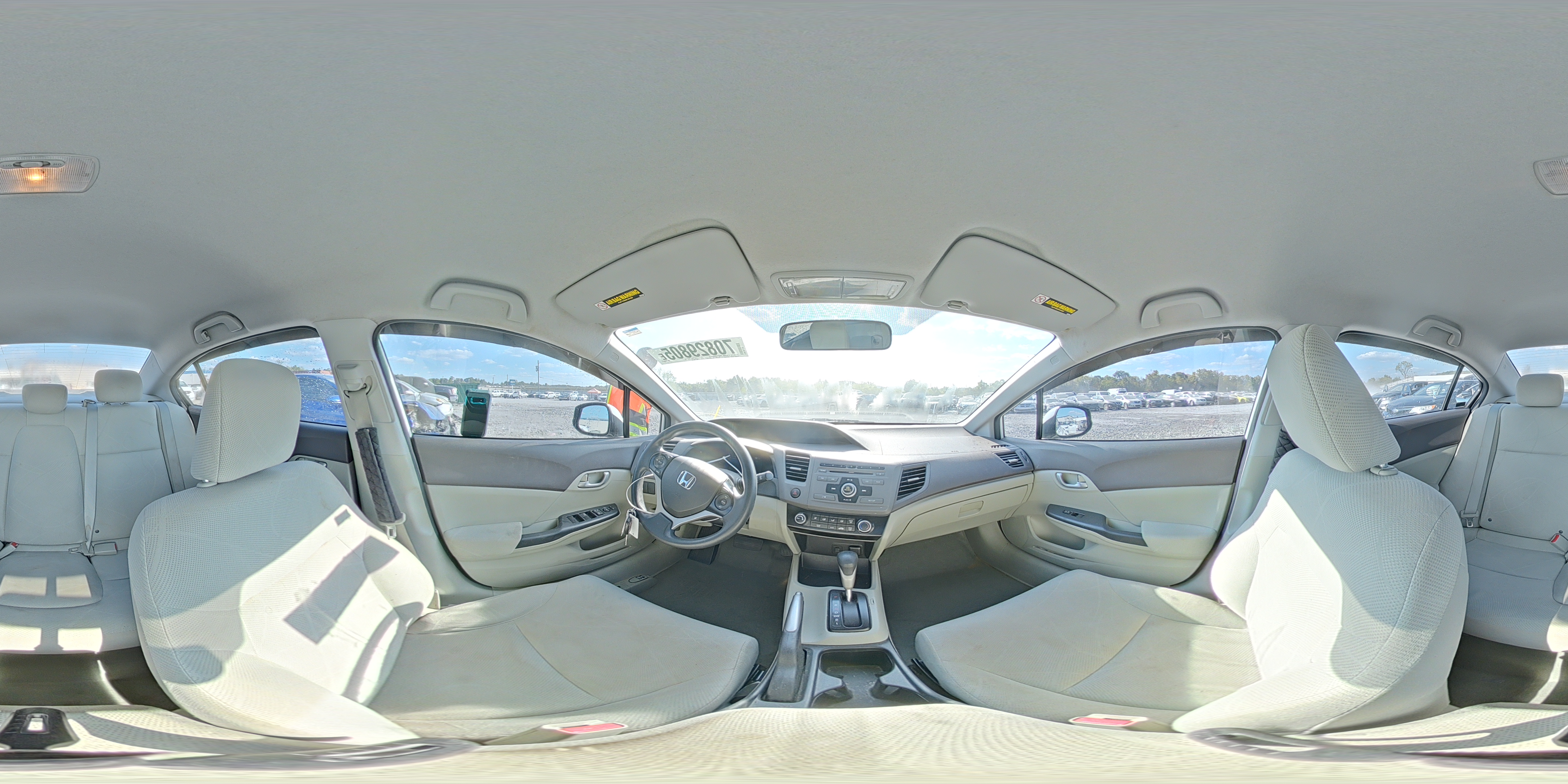 2012 Honda Civic Lx VIN: 19XFB2F52CE095773 Lot: 70829805