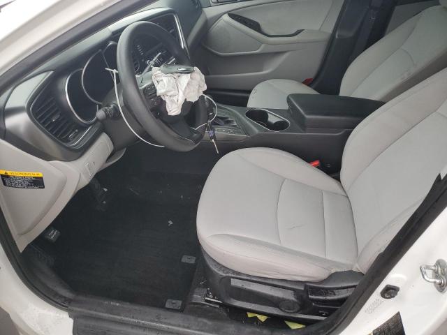  KIA OPTIMA 2015 White
