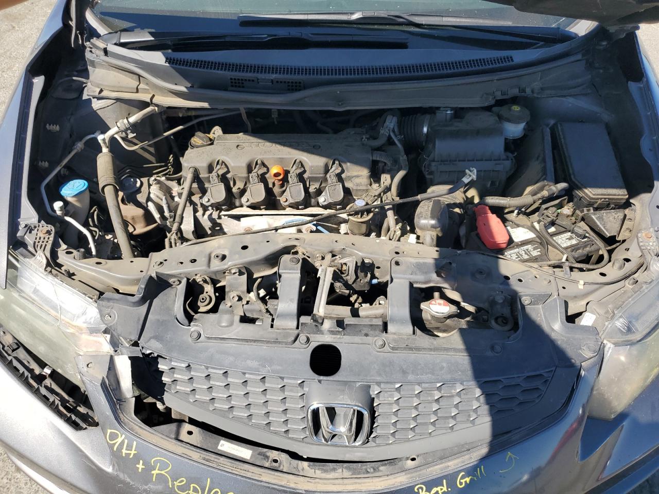 2013 Honda Civic Lx VIN: 2HGFG3B53DH523337 Lot: 81692235