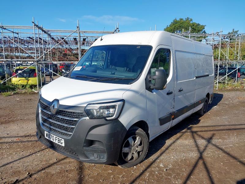 2020 RENAULT MASTER LM35 BUSINESS + DC LM35DCI 135 BUSINESS+ MEDIUM ROOF for sale at Copart ROCHFORD