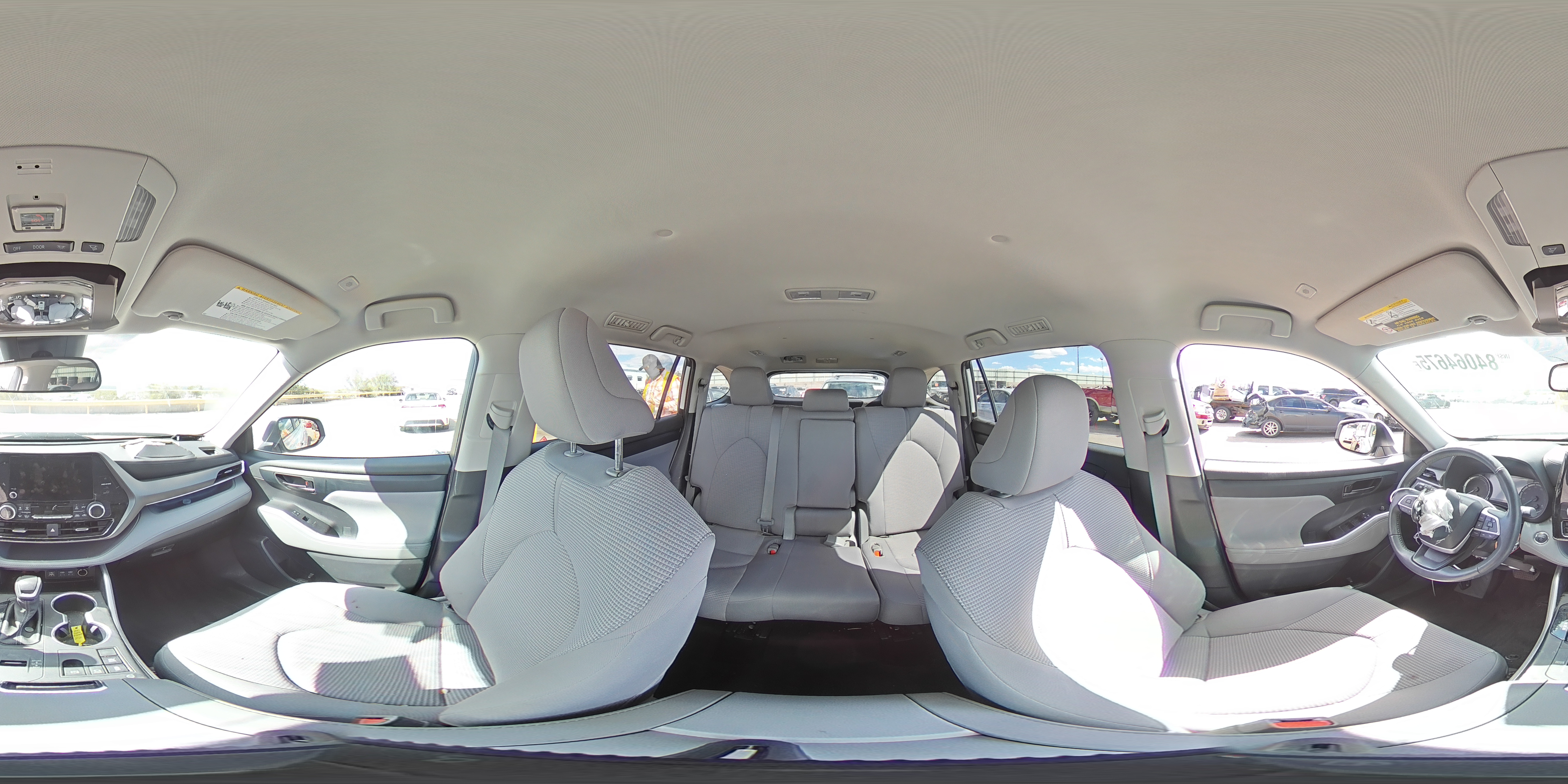 2023 Toyota Highlander Hybrid Le VIN: 5TDZARAH2PS022120 Lot: 84064675