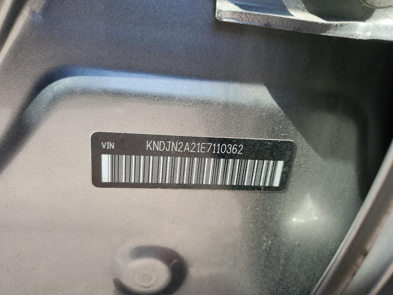 2014 Kia Soul VIN: KNDJN2A21E7110362 Lot: 81063245