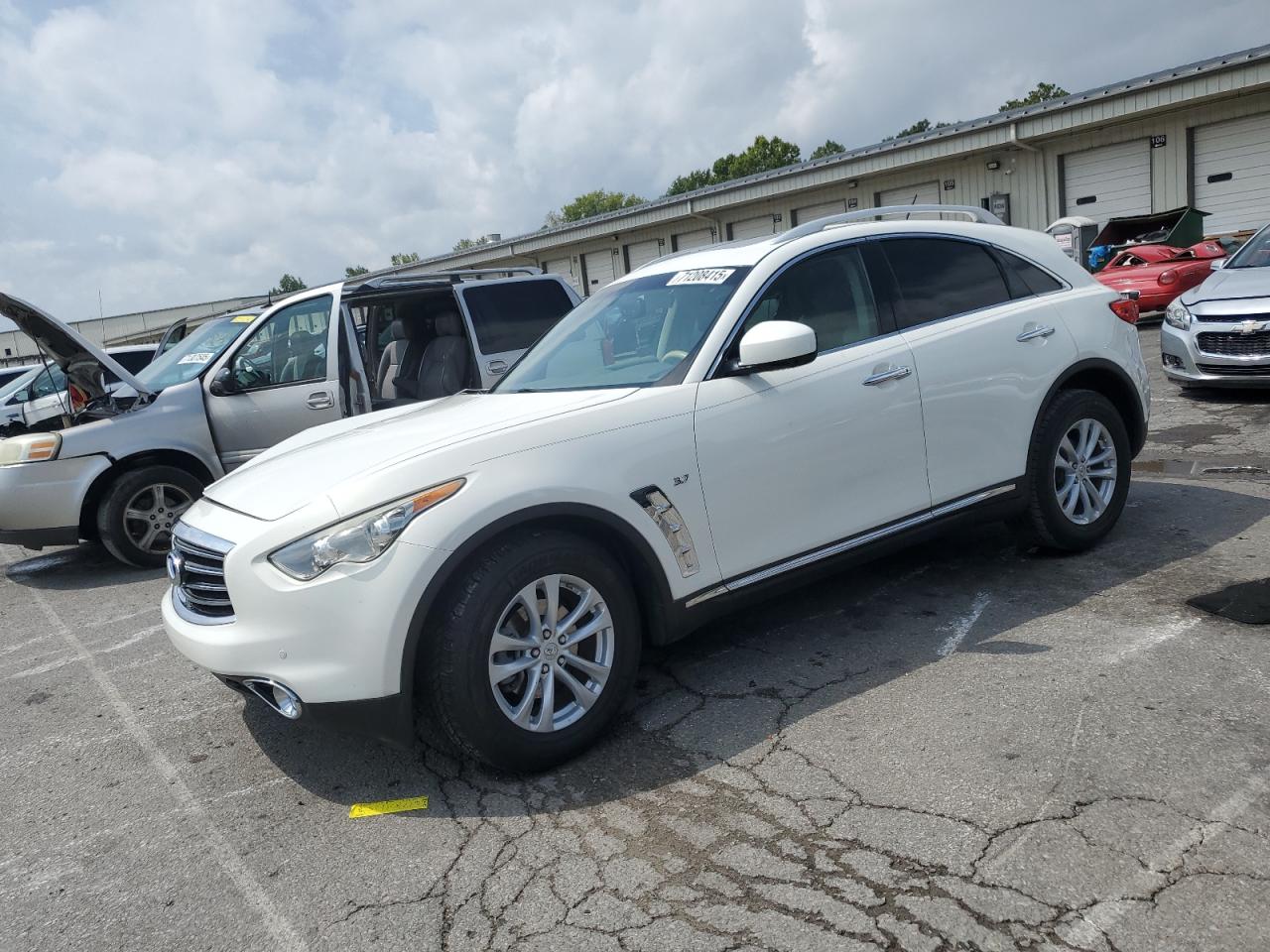 INFINITI QX70 2016. Lot# 71208415. VIN JN8CS1MU5GM670158. Photo 1