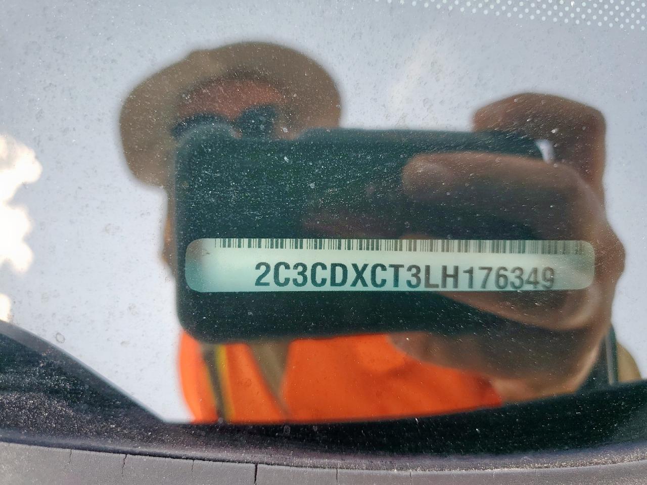 2020 Dodge Charger R/T VIN: 2C3CDXCT3LH176349 Lot: 80027105