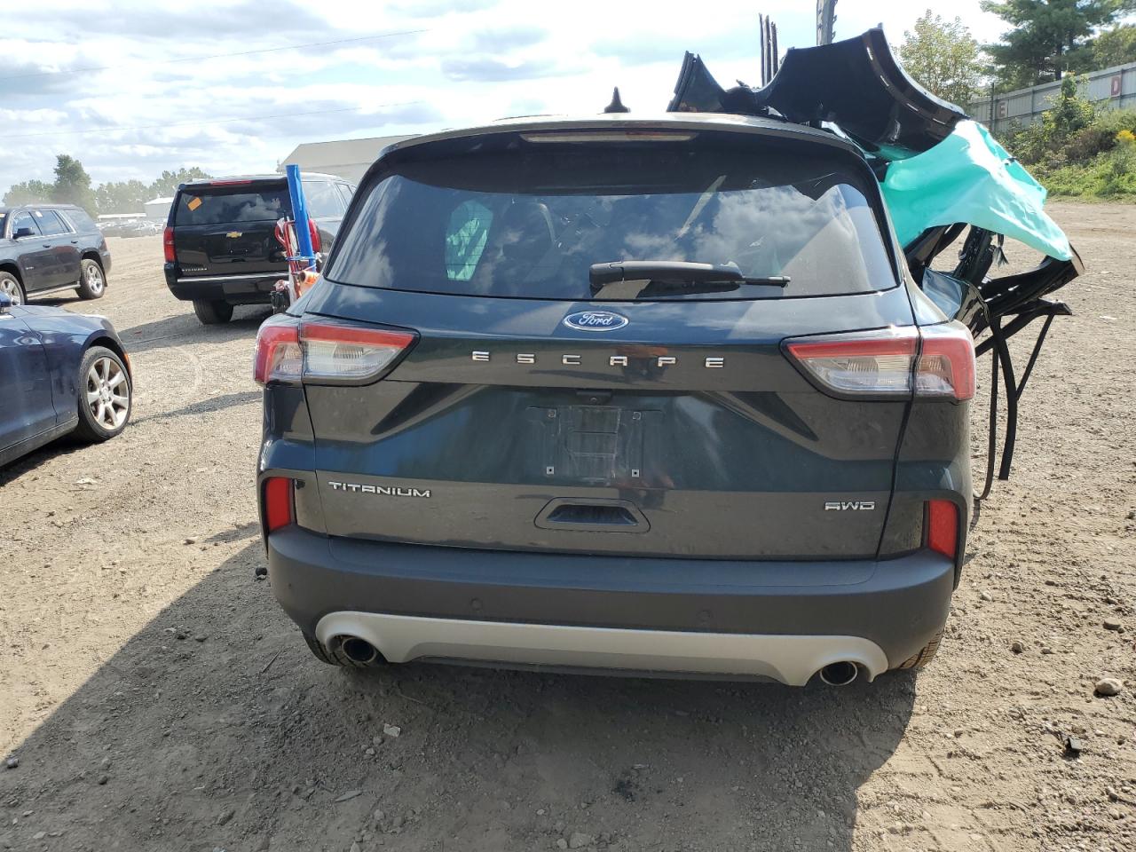 2022 Ford Escape Titanium VIN: 1FMCU9J90NUA98526 Lot: 80322515