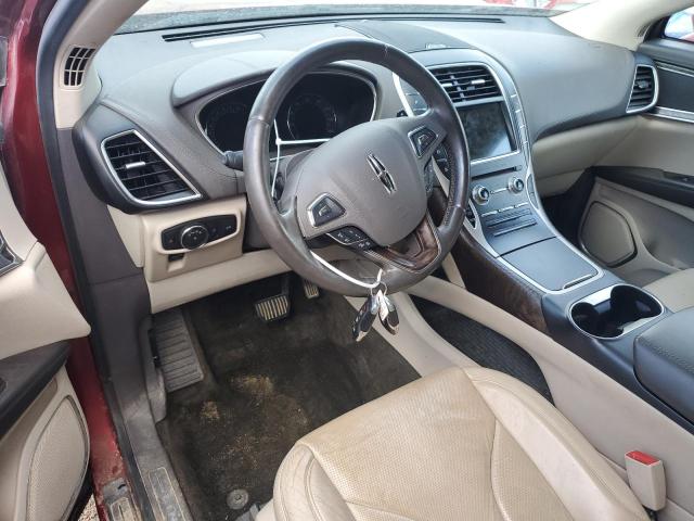 Паркетники LINCOLN MKX 2016 Красный