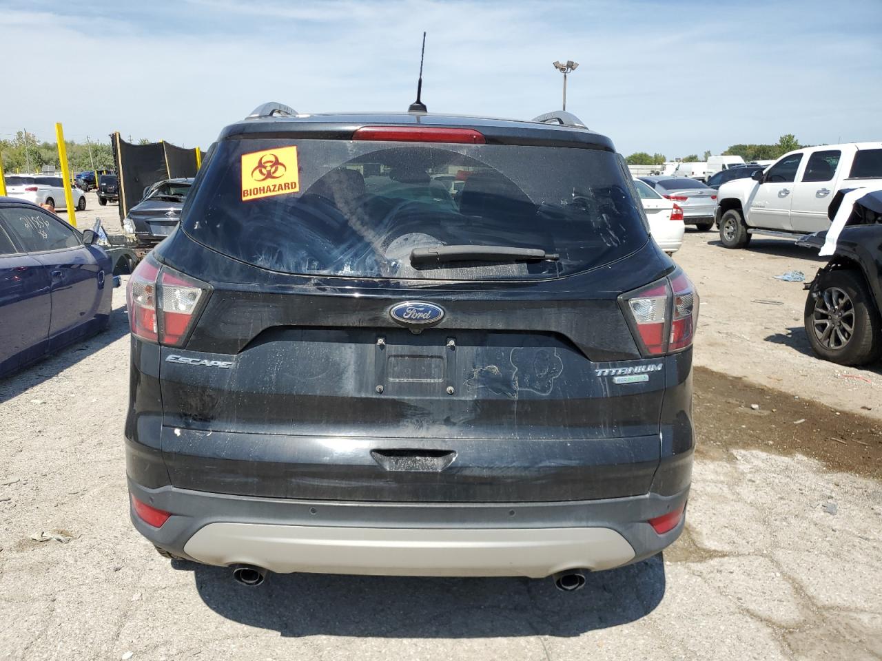 2017 Ford Escape Titanium VIN: 1FMCU0JD7HUA46895 Lot: 72026175