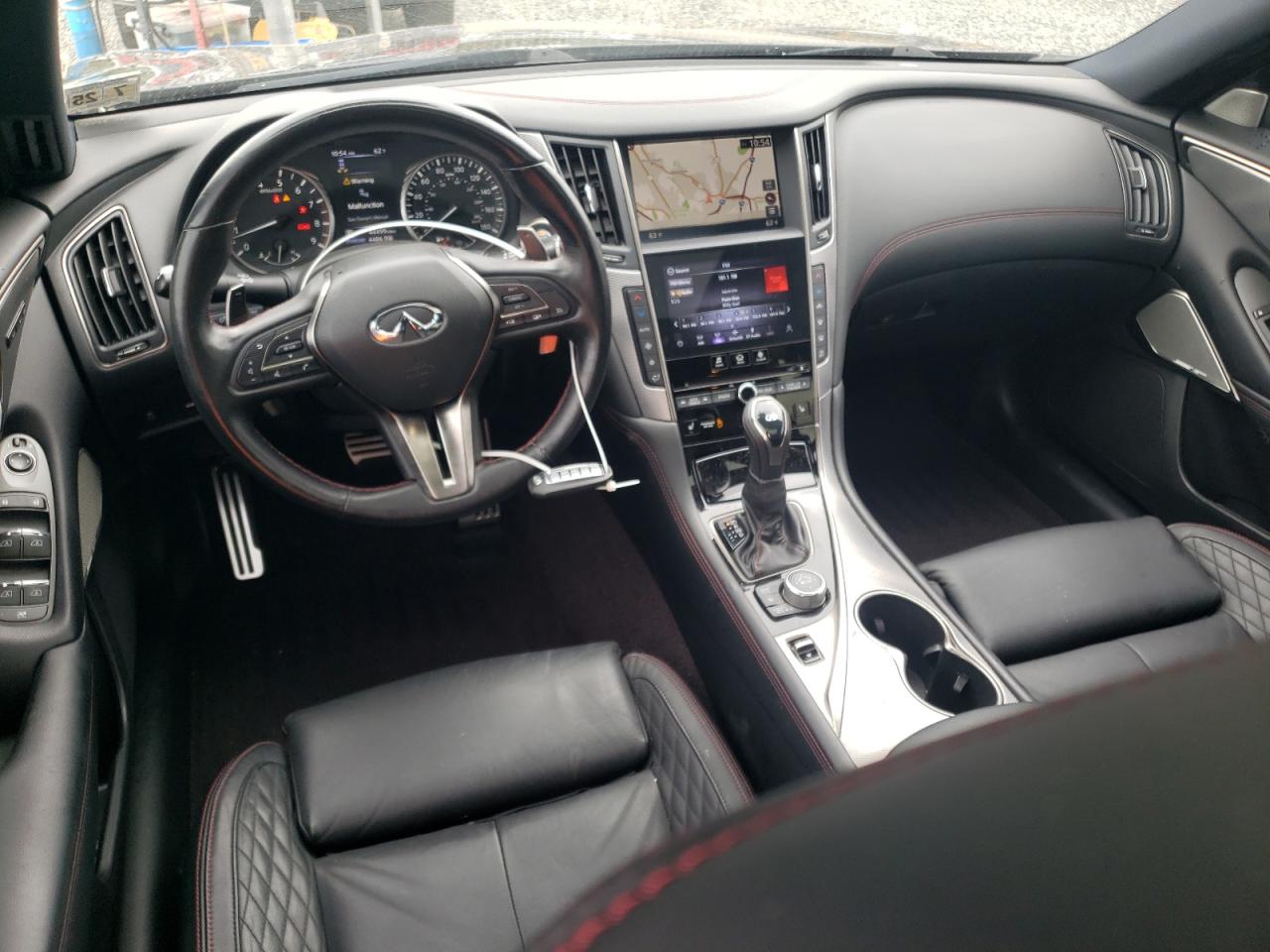 2020 Infiniti Q50 Red Sport 400 VIN: JN1FV7AR2LM660574 Lot: 80117255