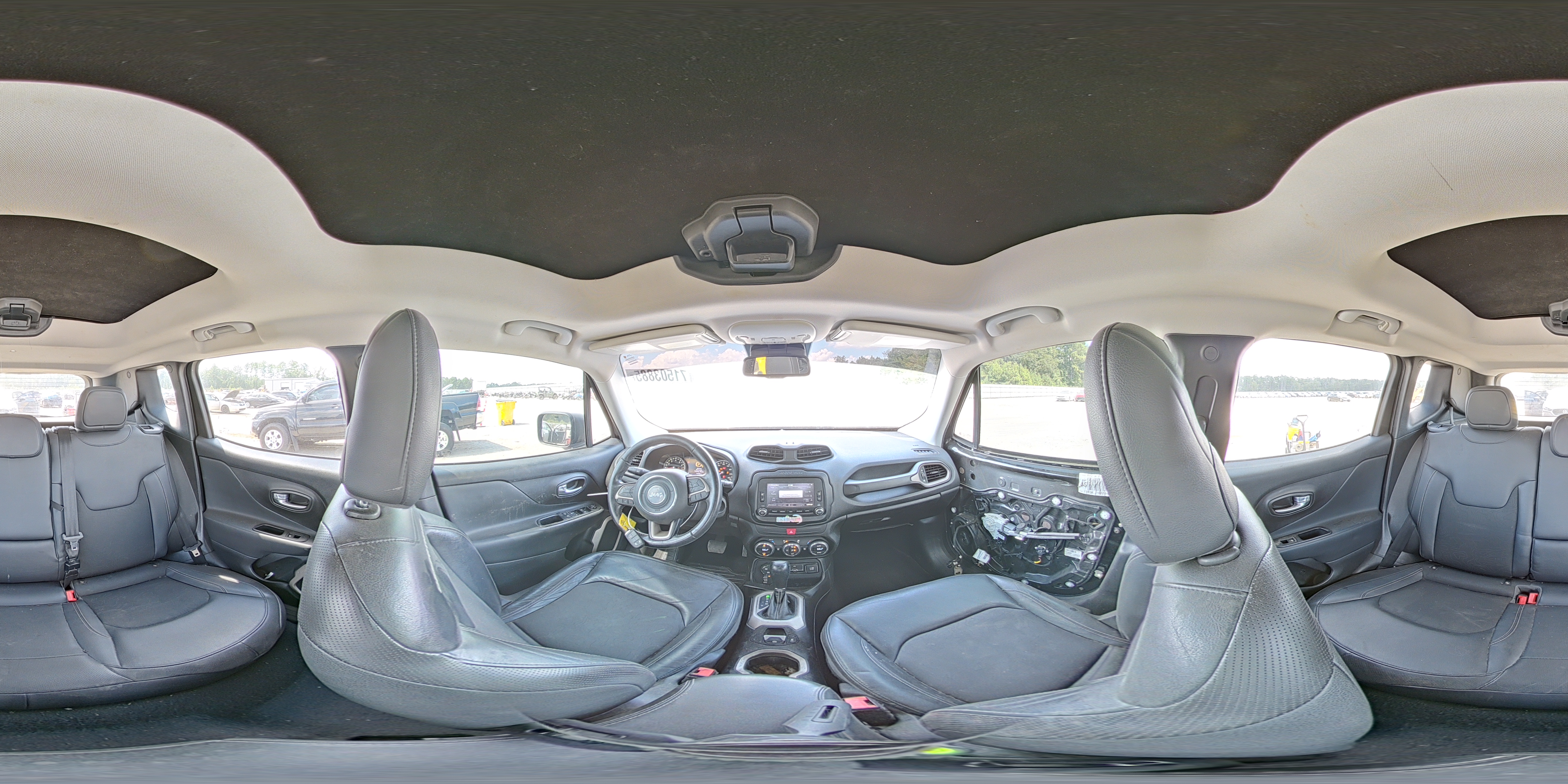 2017 Jeep Renegade Trailhawk VIN: ZACCJBCB6HPE76651 Lot: 71503885