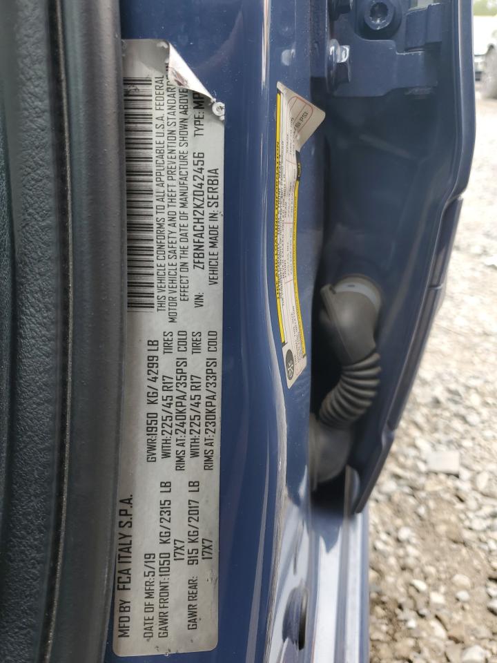 2019 Fiat 500L Lounge VIN: ZFBNFACH2KZ042456 Lot: 81507125