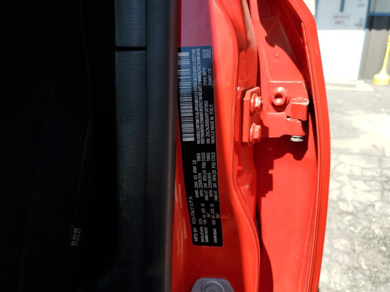 2019 Jeep Renegade Latitude VIN: ZACNJBBB6KPJ87963 Lot: 71957815