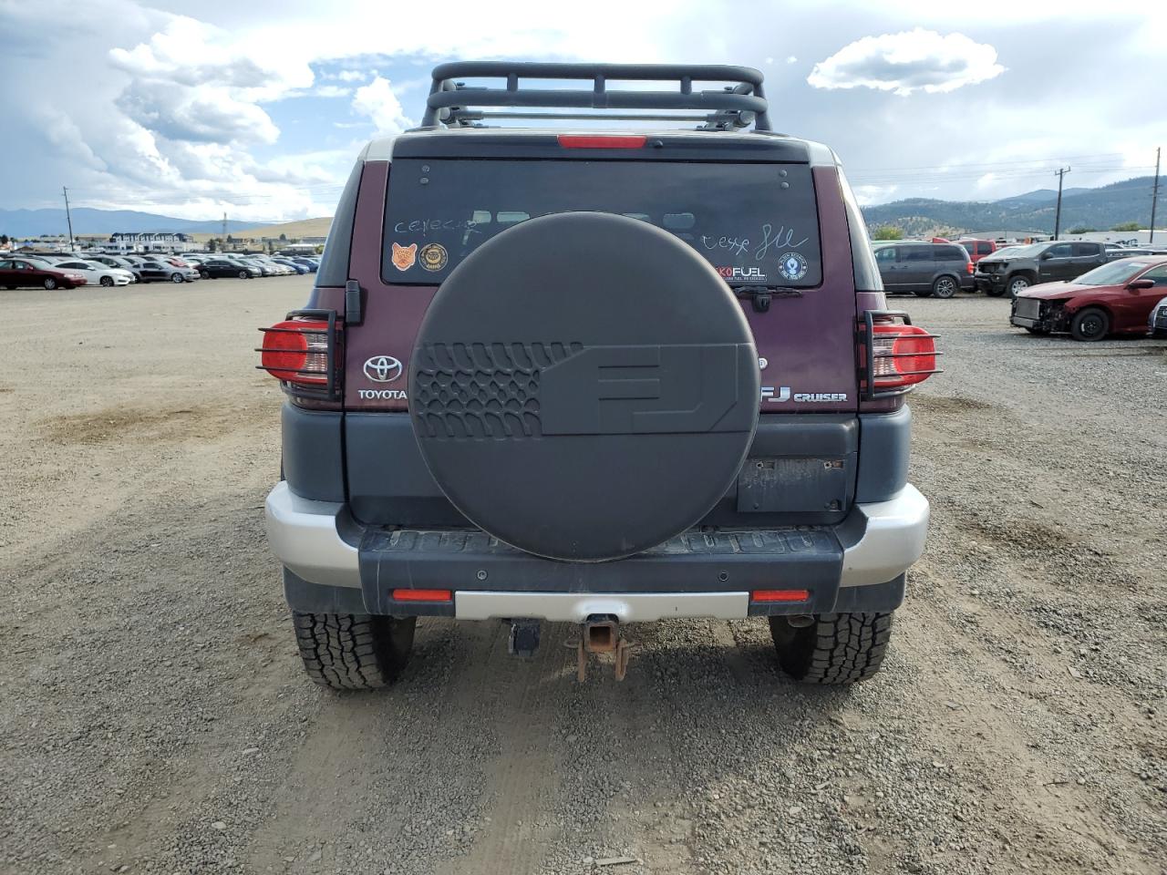 2007 Toyota Fj Cruiser VIN: JTEBU11FX70066096 Lot: 80149635