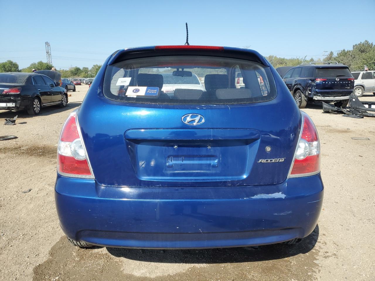 2007 Hyundai Accent Gs VIN: KMHCM36C37U008774 Lot: 82064525
