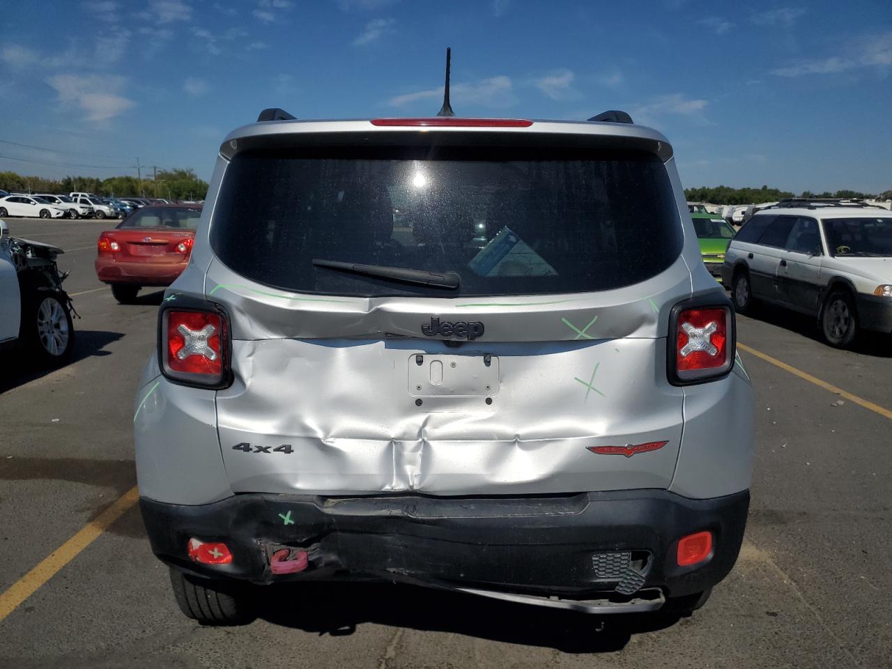 2017 Jeep Renegade Trailhawk VIN: ZACCJBCB4HPE82285 Lot: 71421935