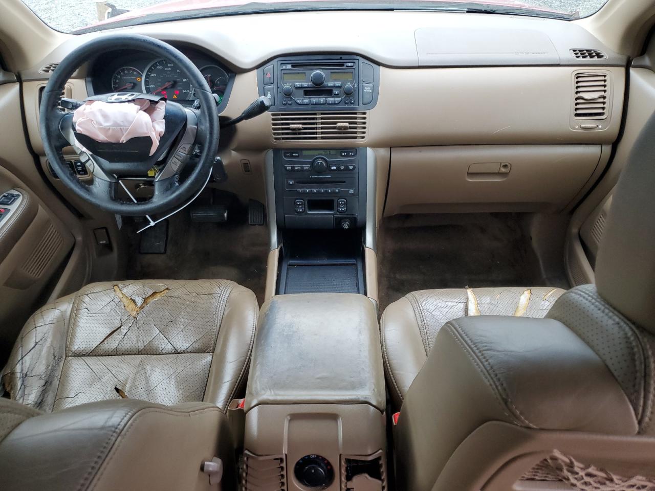 2005 Honda Pilot Exl VIN: 5FNYF18555B032314 Lot: 84432955