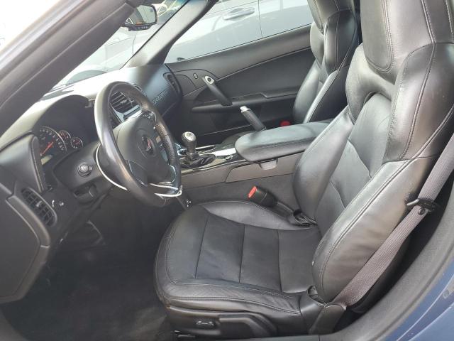  CHEVROLET CORVETTE 2012 Blue