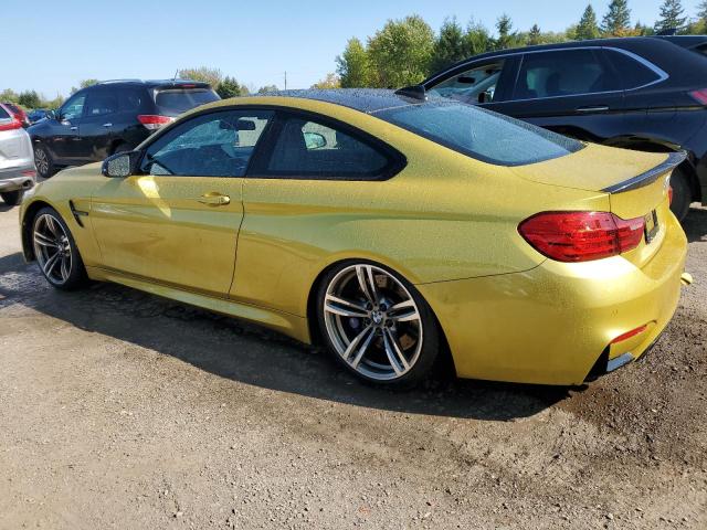  BMW M4 2015 Żółty
