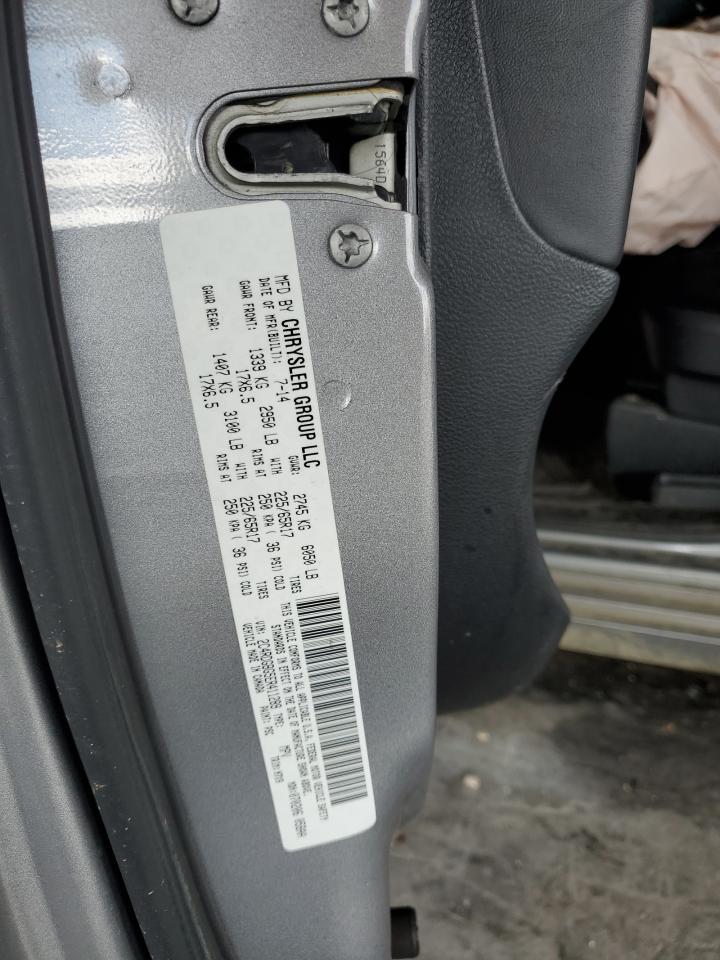 2014 Dodge Grand Caravan Se VIN: 2C4RDGBG5ER411289 Lot: 84269195