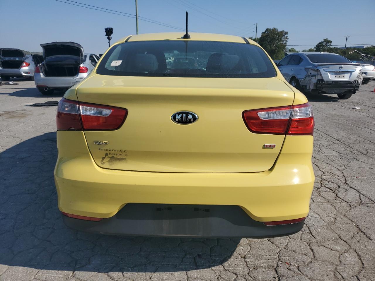 2016 Kia Rio Lx VIN: KNADM4A33G6568611 Lot: 80449185