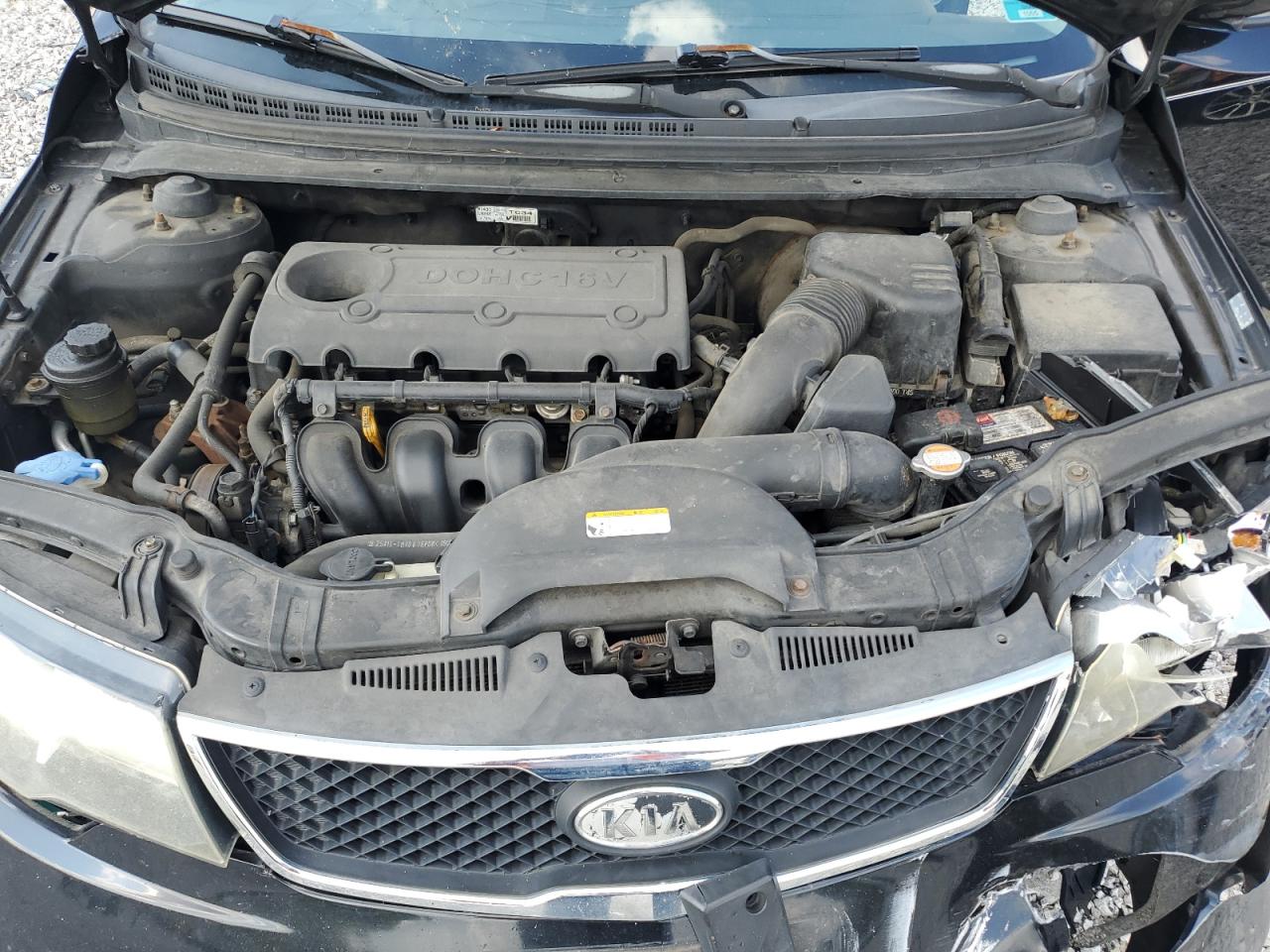 2010 Kia Forte Ex VIN: KNAFU4A25A5125843 Lot: 81788135