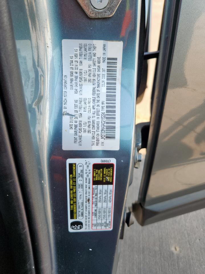 2010 Mazda Cx-9 VIN: JM3TB3MA9A0216224 Lot: 80029855