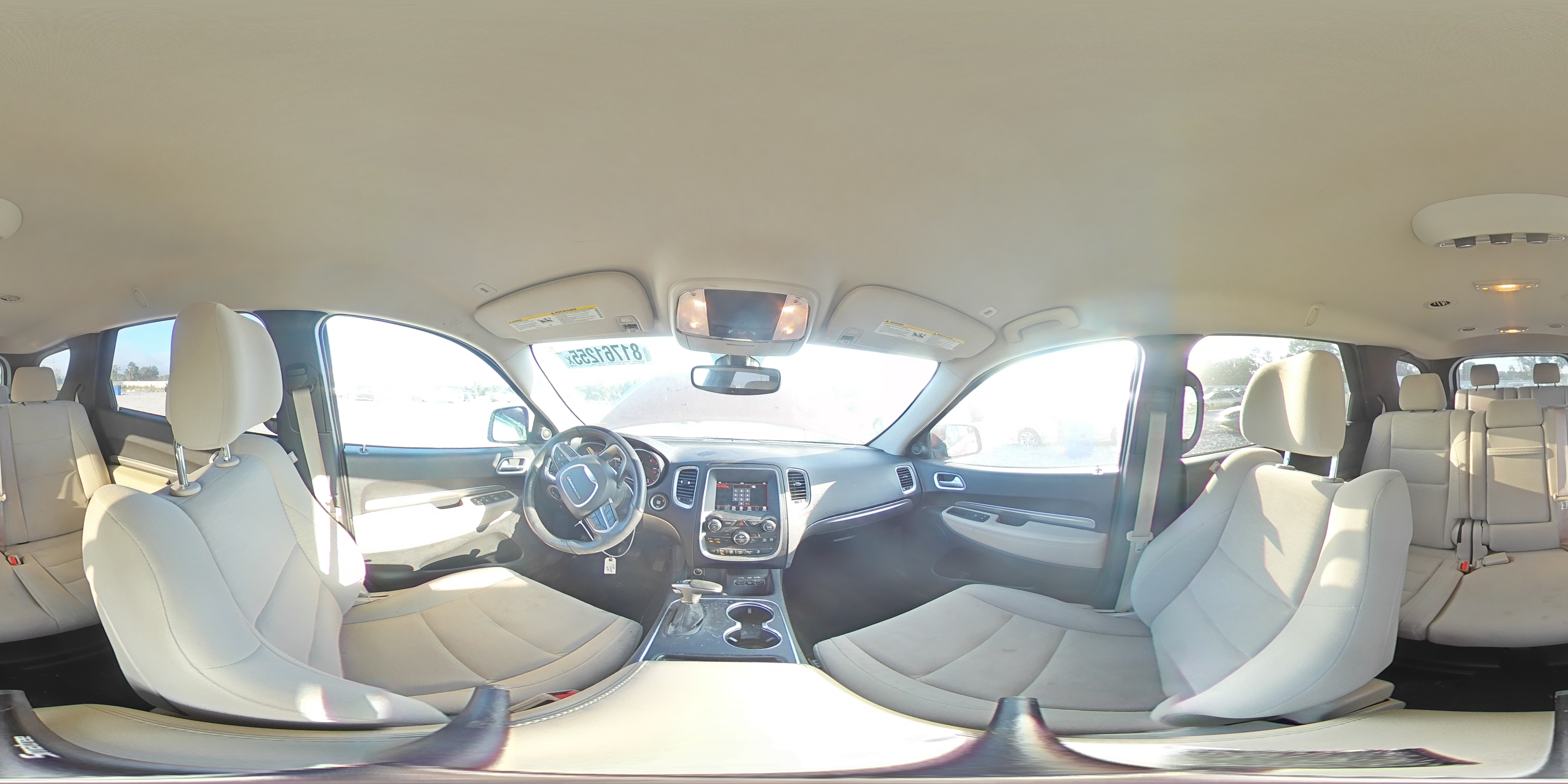 2019 Dodge Durango Sxt VIN: 1C4RDJAG5KC738343 Lot: 81761255