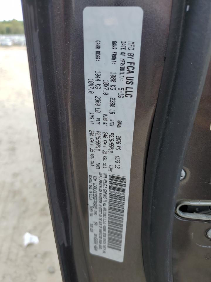 2016 Jeep Compass Latitude VIN: 1C4NJDEB9GD746468 Lot: 83798865