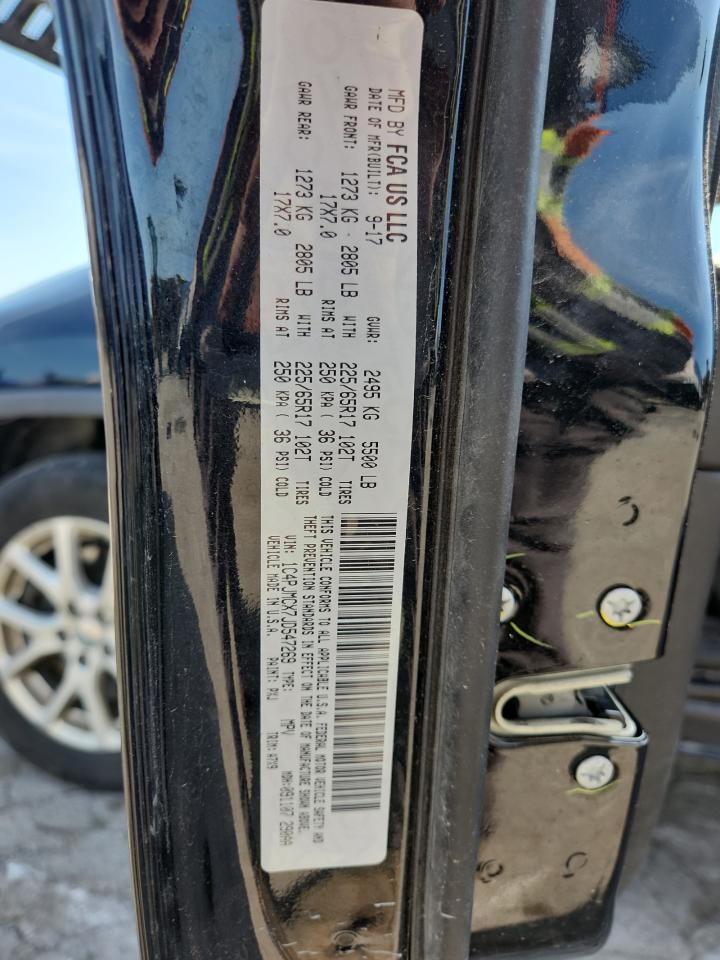 2018 Jeep Cherokee Latitude VIN: 1C4PJMCX7JD547269 Lot: 80679315