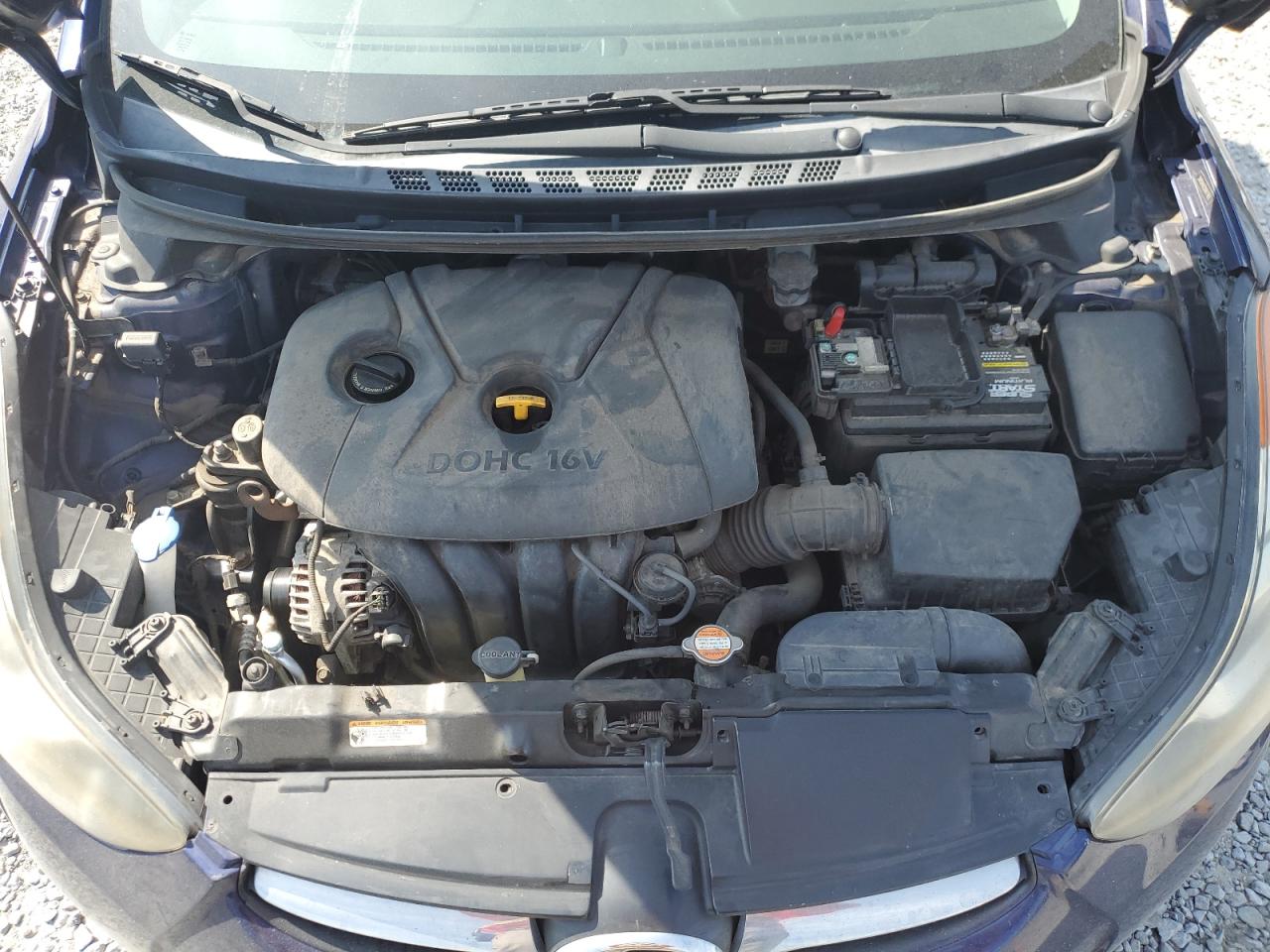 2012 Hyundai Elantra Gls VIN: 5NPDH4AE0CH077955 Lot: 82022935