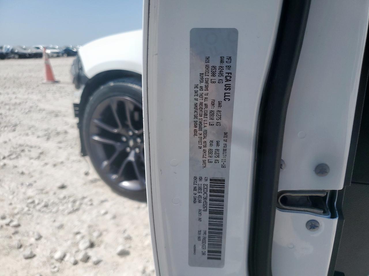 2019 Dodge Charger R/T VIN: 2C3CDXCT9KH552678 Lot: 71971625