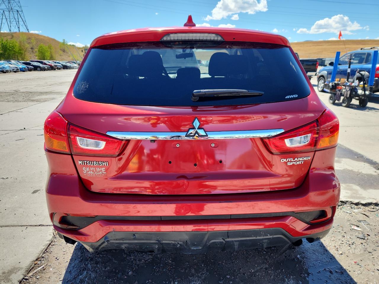 2019 Mitsubishi Outlander Sport Es VIN: JA4AR3AU1KU001838 Lot: 80337715